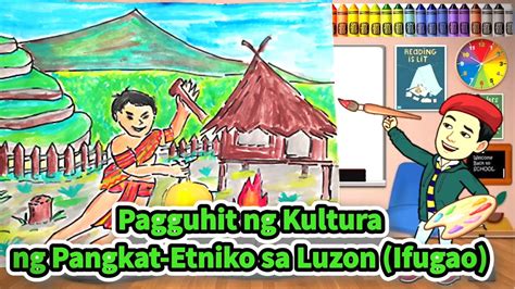 Kultura Ng Pilipinas Drawing.